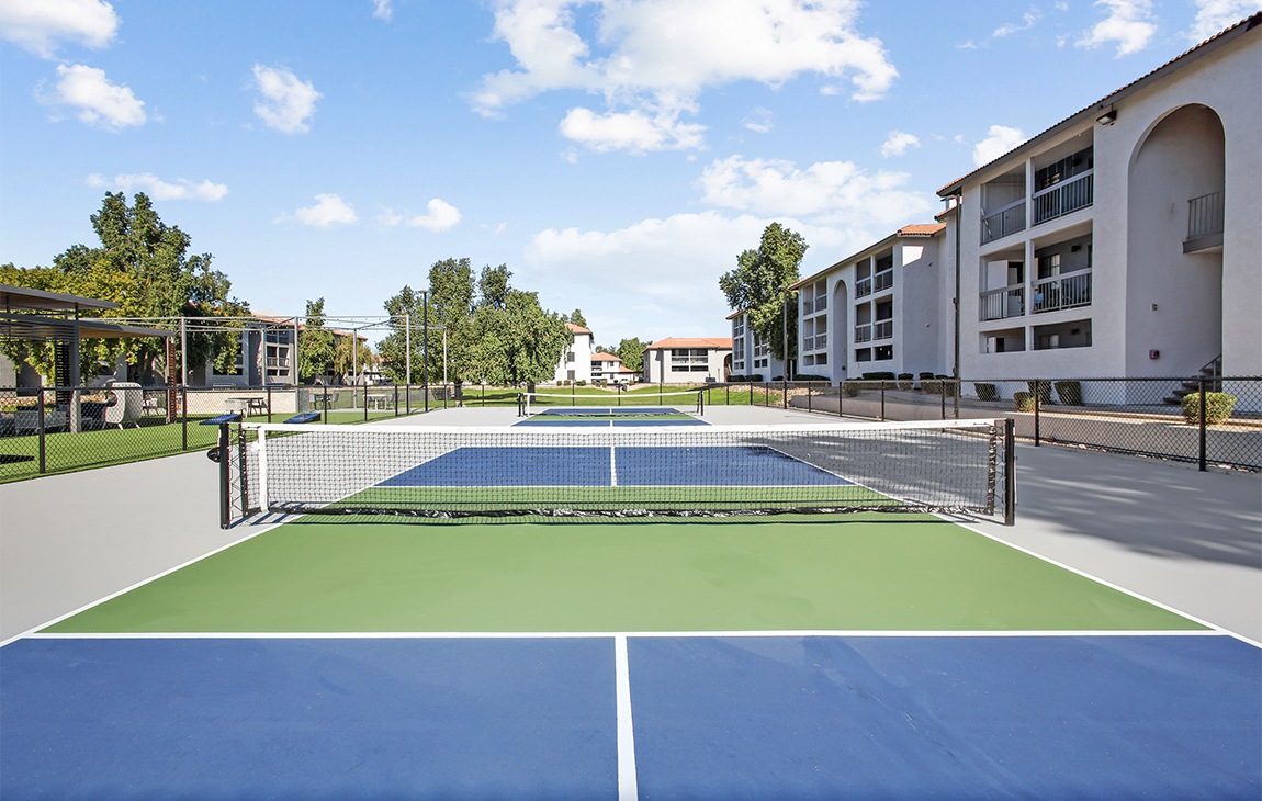 Pickleball court